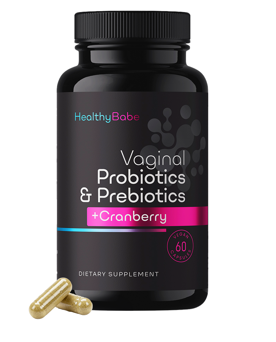 Healthy Babe Vaginal Probiotics & Prebiotics With Cranberry