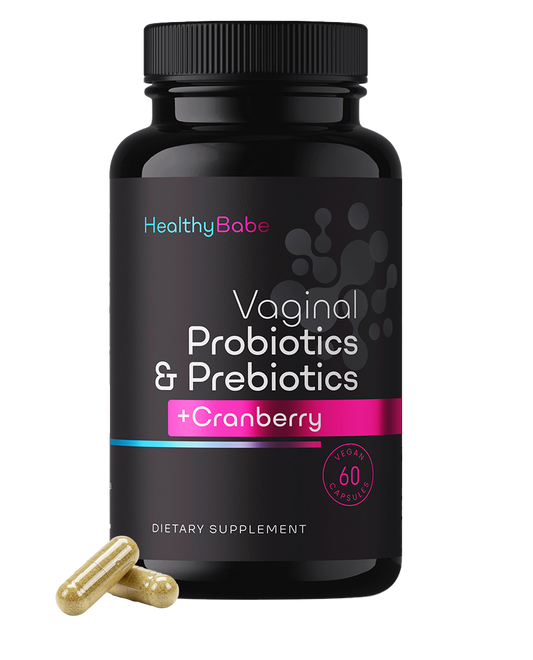 Healthy Babe Vaginal Probiotics & Prebiotics With Cranberry